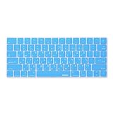 XSKN Hebrew Language Ultra Thin Silicone Keyboard Skin Cover for Magic Keyboard 2015 Version US Layout (MLA22LL/A), Blue