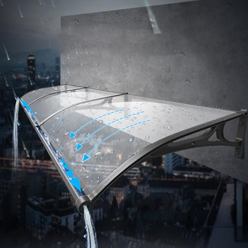 Auvent de terrasse extérieur idéal pour repas de jardin sous la pluie