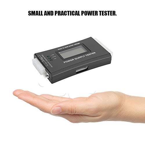 LCD Strömtester för Datorvärd med Automatisk Larm och Kompatibilitet