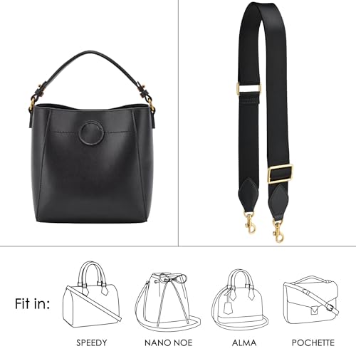 Image of Purse Strap Replacement Crossbody Handbag Stripe Wide Adjustable