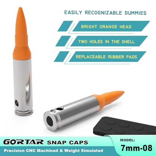 Image of Snap Caps Training Dummy Rounds Practice Safe Loading Firing Close to Real Weight