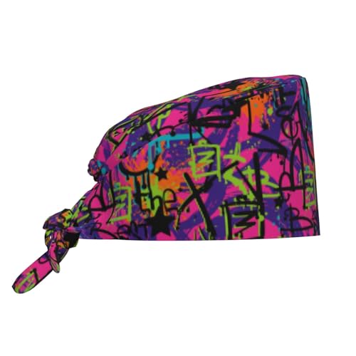 Image of Breathable Working Cap with Adjustable Sweatband Scrub Cap for Men /Women | Breathable Working Cap with Adjustable Sweatband Scrub Cap for Men /Women