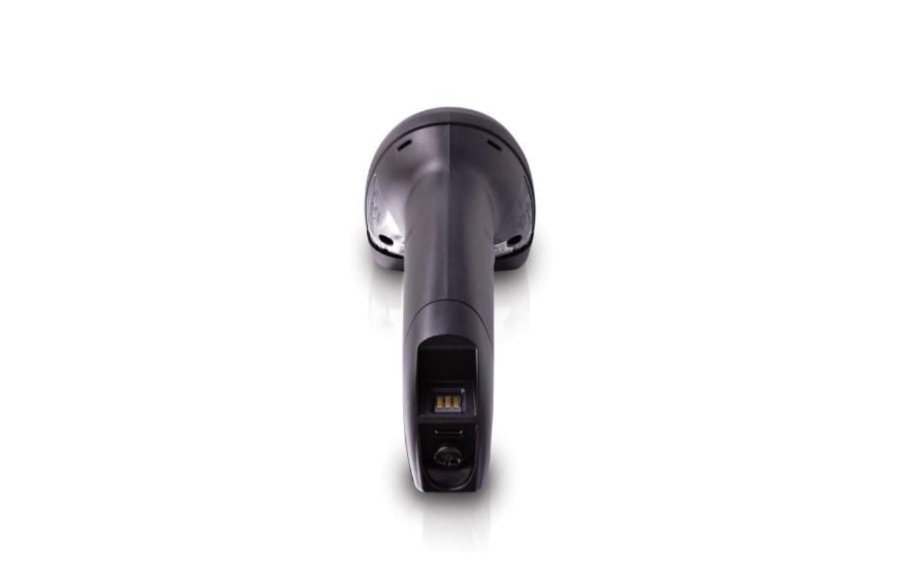Lettore Portatile di Codici a Barre 1D e 2D con Base di Ricarica e Connessione Wireless