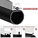 ToLanbbt 10.5FT Garage Door Bottom Seal Strip for Clopay, EPDM Garage Door Rubber Weather Stripping Replacement for Single Slot, Blocks Cold/Hot Winds, Black