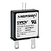 Mersen 510TPMOV Thermally Protected MOV Technology with Tabs and Long Leads Microswitch, 510VAC, 200kA SCCR, 50kA Discharge Current