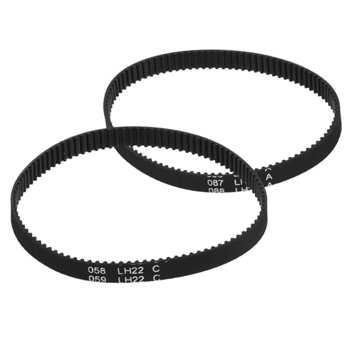SOESFOUFU Timing Belt with 6mm Width Rubber Material 2gt for 3d Printer 2pcs and 200mm Length, Offering Precise and Stab