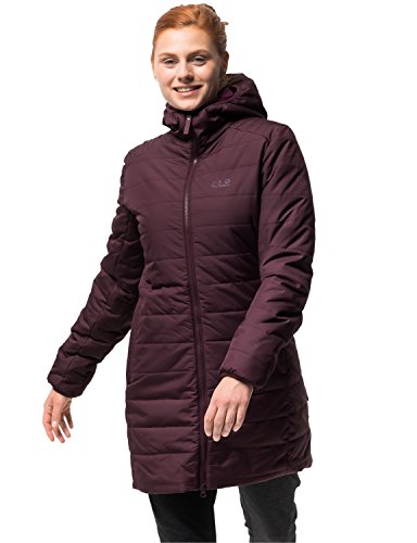 Preisvergleich Produktbild Jack Wolfskin Damen Maryland Coat Steppmantel Winddicht Wasserabweisend Atmungsaktiv Mantel, Violett (burgundy), XS
