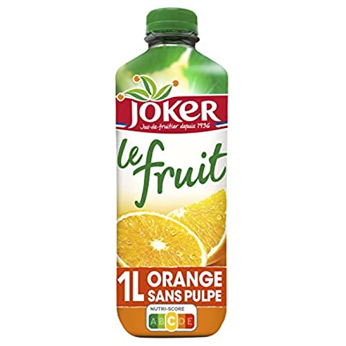Joker Zumo de naranja sin pulpa – La botella de 1 litro