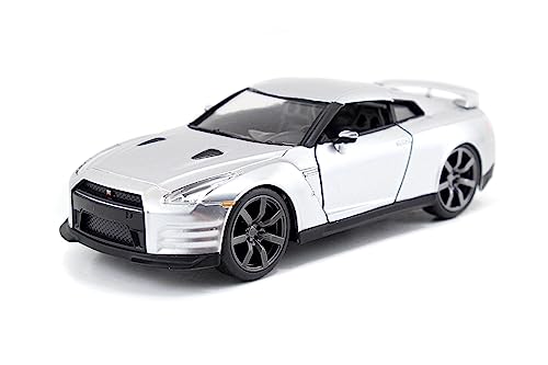 Jada Fast & Furious 1:32 Nissan GT-R R35 2009 Plateado miniatura 1