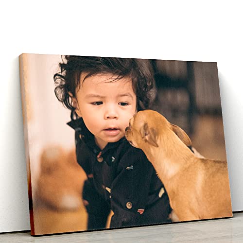 Custom Wall Canvas Prints With Your Photos Art Printcustomized Canvas Pictures With Framed (8" Wx8 H) #TOP4