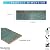 4x12 Earthy Coral Green Blue Mix Ceramic Glossy Wall Subway Tile for Kitchen Wall, Backsplash, Bathroom Shower Wall, Accent Wall Made in Spain (1 Piece)