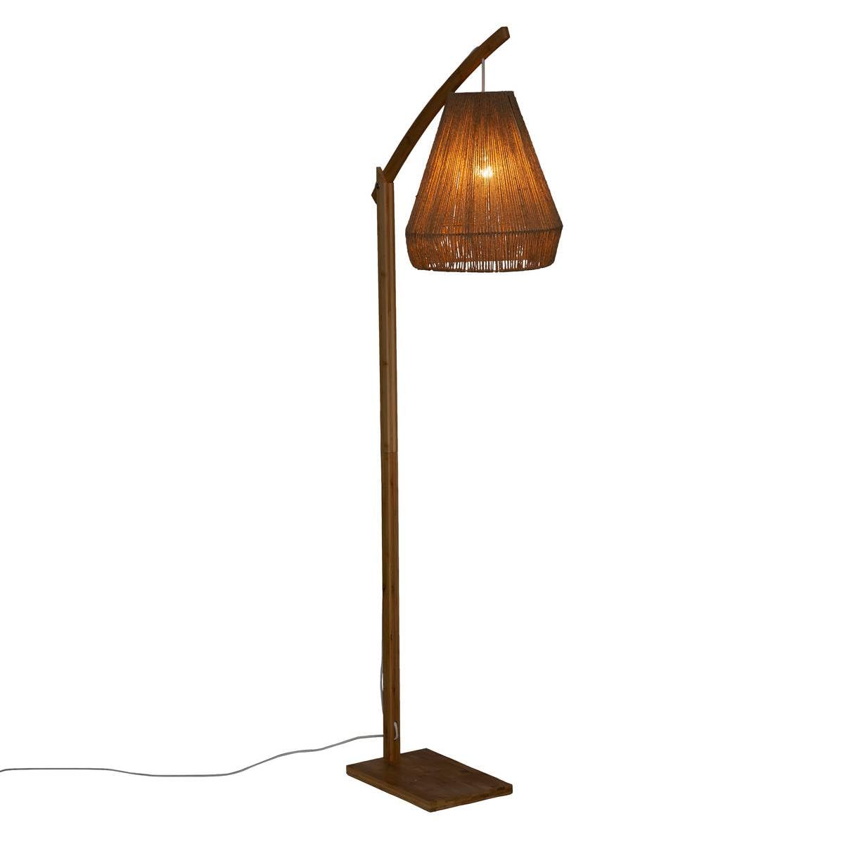Lampada da terra Arc Palm Tree Natural H 158 Beige