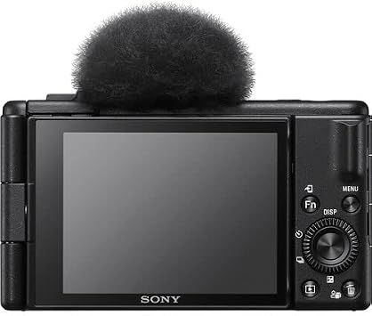 Sony ZV-1F Vlogging Camera (Black) 20.1 MP 1 Sensor | Ultra-Wide 20mm Lens |4K Video | Compact Creator Kit with Case, 64GB Card, Card Reader, Flex Tripod, Memory Card Wallet, Cap Keeper, Cleaning Kit