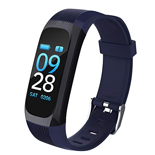 InnKoo Fitness Activity Tracker for Women Men Kids, Pedometer Watch Steps Calories Counter, Smart Bracelet Sleep Monitor Band UP9 (Blue)
