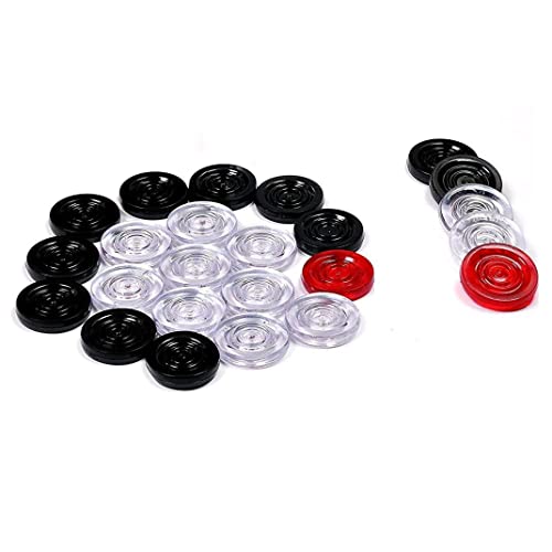 Image of Pro Play Priminum Wooden Carrom Board for Kids & Adults with Coins Striker and Boric Powder (Medium Size 26 * 26 Cristal Coin)