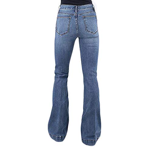 Stetson Women's 921 High Rise Flare Jeans Blue 0 LNG