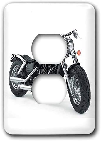 3dRose lsp_4488_6 - Picturing Harley Davidson Motorcycle - Light Switch Cover image 2