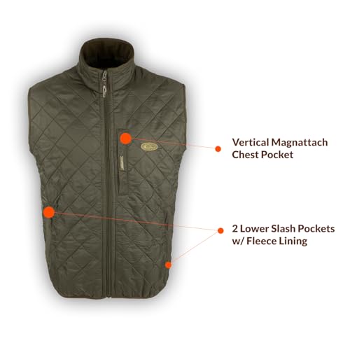 Image of Quilted Fleece Vest by Lifestyle