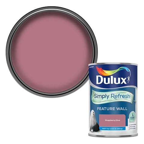Dulux Simply Refresh Raspberry Diva Emulsion Paint Cover