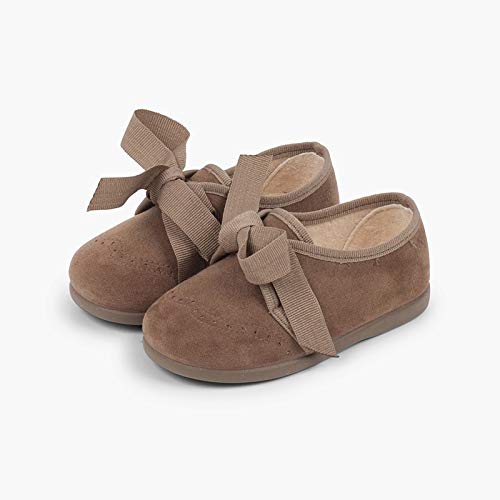 Pisamonas zapatito Niños Tipo Blucher con Lazo y