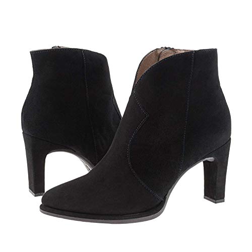 Botines Piel Ante Negros M-4305 Wonders Talla: 36 Color: Negro