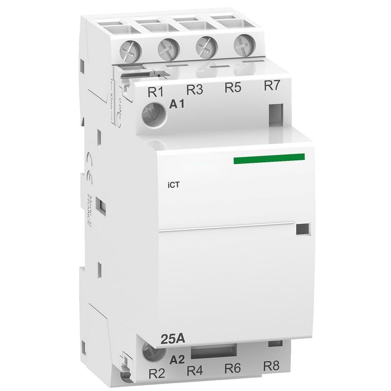 Contacteur standard iCT 4NC 25A Schneider A9C20837 pour commande de circuit 220V 240V