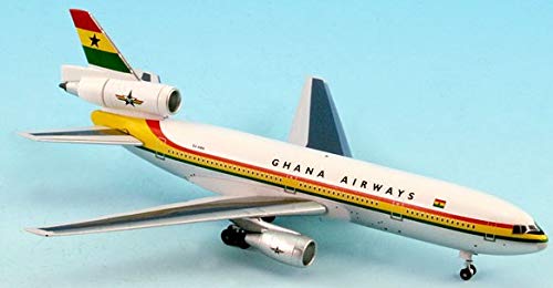 InFLight500 Ghana Airways REG#9G-ANA Douglas DC-10 1:500 Scale