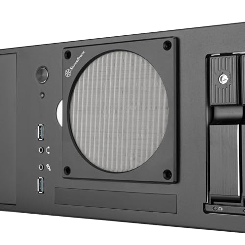 Image of Silverstone Technology - FF127 200C / 394F Rated 120mm Magnetic Fan Grille and Filter Kit - SST-FF127B