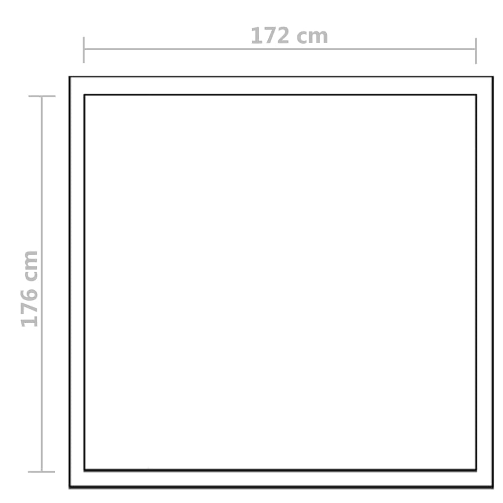 Szklarnia aluminiowa, 3,46 m², dwuścienne płyty poliwęglanowe | Odporna na promieniowanie UV, izolacja cieplna, od -20°C do 70°C, system rynien dachowych, wentylacja
