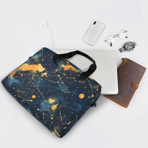 Maletín para portátil ALAZA Constellation Starry Sky 13-15.6 pulg miniatura 7