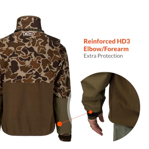 Image of Drake Waterfowl Men's Mst G-flex Eqwader Full Zip Jacket