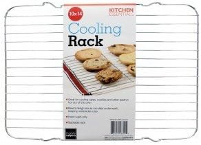 Cooling Rack - Stainless Steel 10" X 14" Wire Cookie and Cake Bakers Cooling Rack By Proud Mama Bakeware