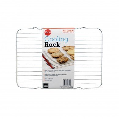 Cooling Rack - Stainless Steel 10" X 14" Wire Cookie and Cake Bakers Cooling Rack By Proud Mama Bakeware