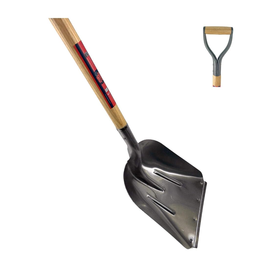Łopata do zboża z trzonkiem - Łopata - Łopata / Stolarze - Narzędzia Ogrodnicze - Stal 85cm