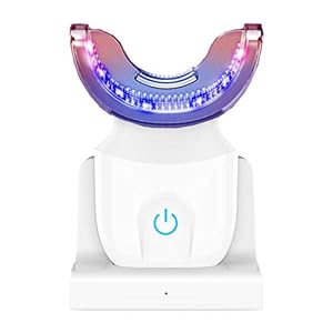 Tandenbleekset, Teeth Whitening Kit, Tanden Bleken Kit Met Rood En Blauw Licht Mix Mode LED Whitening, Voor Gevoelige…