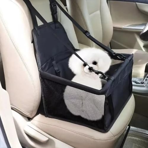 Cadeirinha assento para pet cães e gatos (Preto)