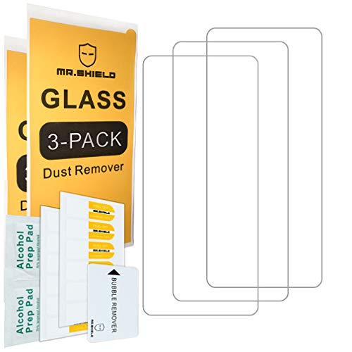 [3-Pack]-Mr.Shield for OnePlus (Nord N100) [Tempered Glass] Screen Protector [Japan Glass With 9H Hardness] with Lifetime Replacement