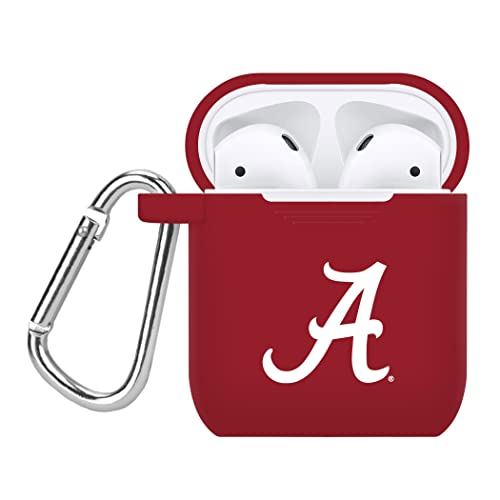 AFFINITY BANDS Alabama Crimson Tide Silicone Case Cover Compatible with Apple AirPods Gen 1 & 2 (Crimson)