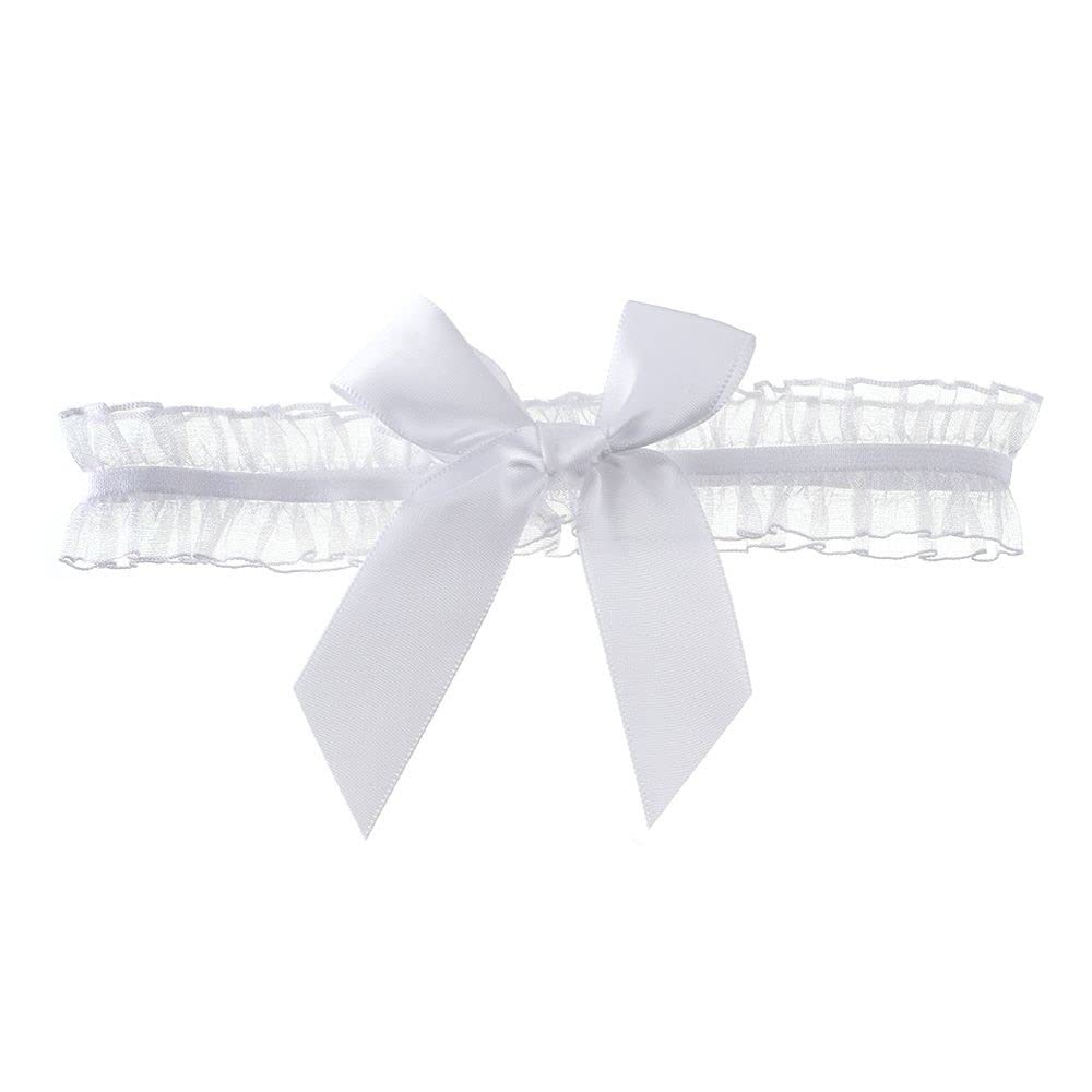 Jarretière de mariée, 1PC Sexy Bowknot Dentelle Cuisse Anneau De Mariage Noir Blanc Porte-Jarretelles Ceinture Mariée Élastique Jambe Anneau Ceinture