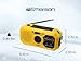 Emerson ER-7050 Emergency AM/FM Radio with NOAA Weather Band, Built-in Power Bank, Hand Crank, Solar Charging, LED Flashlight, and SOS Alarm – Essential Survival Gear for Camping and Emergency Prep