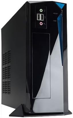 IN-WIN 200W Mini-ITX Slim Desktop Case, Black BP655.FH200B