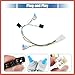 ACROPIX Overhead Console Map Light Wiring with Switches for Dodge for Ram 1500 2500 3500 1999-2002 05013609AA 5013609AA Car Parts