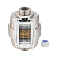 Hibbent Shower Filter for Hard Water, High Output Shower Head Filter to Remove Chlorine and Fluoride, 20 Stage Showerhead Filter with Vitamin C, Reduces Dry Itchy Skin, and Eczema, Brushed Nickel
