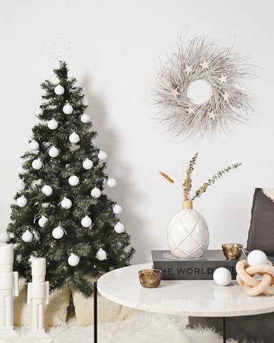 Best HD Pictures about  Erstaunlich Weisse Weihnachtskugeln Depot Bilder  with No AI Images