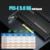 GLOTRENDS PA52L Adaptador dual M.2 NVMe a PCIe 5.0 X8 sin bifurcación PCIe, configura RAID M.2 NVMe suave mediante herramienta del sistema operativo (se requiere placa base con bifurcación PCIe) 6