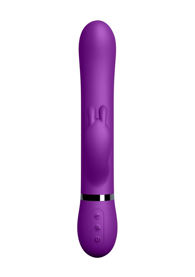 SEXERCISE Vibromasseur Rechargeable Télécommandé Kegel Rabbit Violet