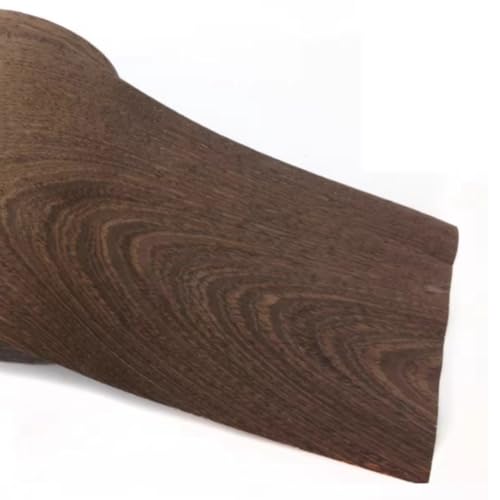 Natural Wenge Chicken Wing Wood Veneer Sheets 0.2mm Thick, 2.5x0.2M