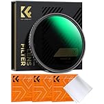 K&F CONCEPT 82mm Variable ND Filter Adjustable Fader Neutral Density ND2 - ND32 Filter, NO Spot X Black X Issue, MRC 28-Layer, Ultra Slim, Waterproof (Nano-X Series)