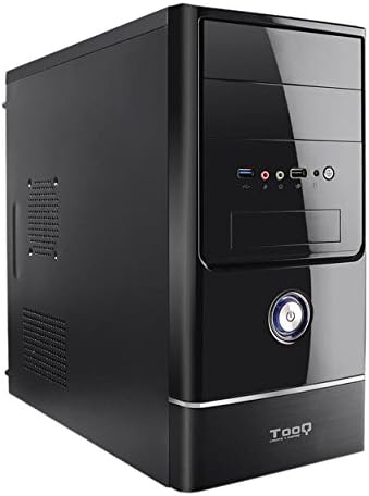 TOOQ tqc-4765u3-b – Box of Computer (MicroATX, with Supply 500 W, USB 3.0, Card Reader Front) Black