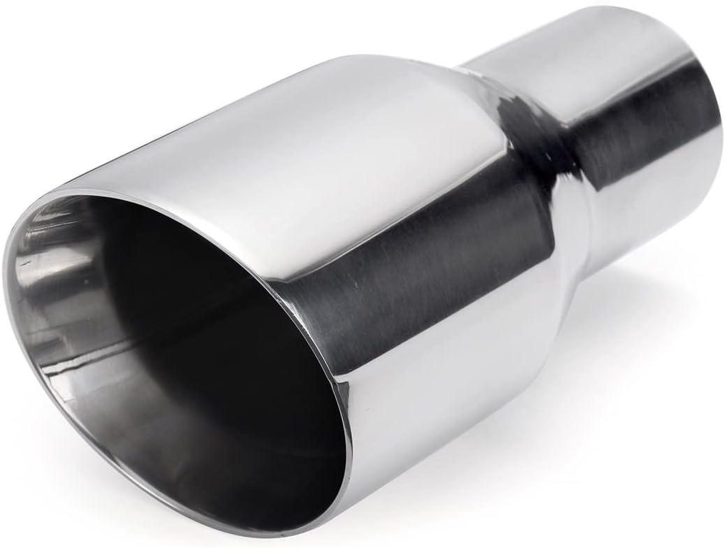 スーパーセール 排気管 2個2 25 インレット3 5 アウトレットカーエキゾーストパイプ57mm mmマフラーチップエキゾーストシステムユニバーサルb M W用 Color 1x Reef Org Sa